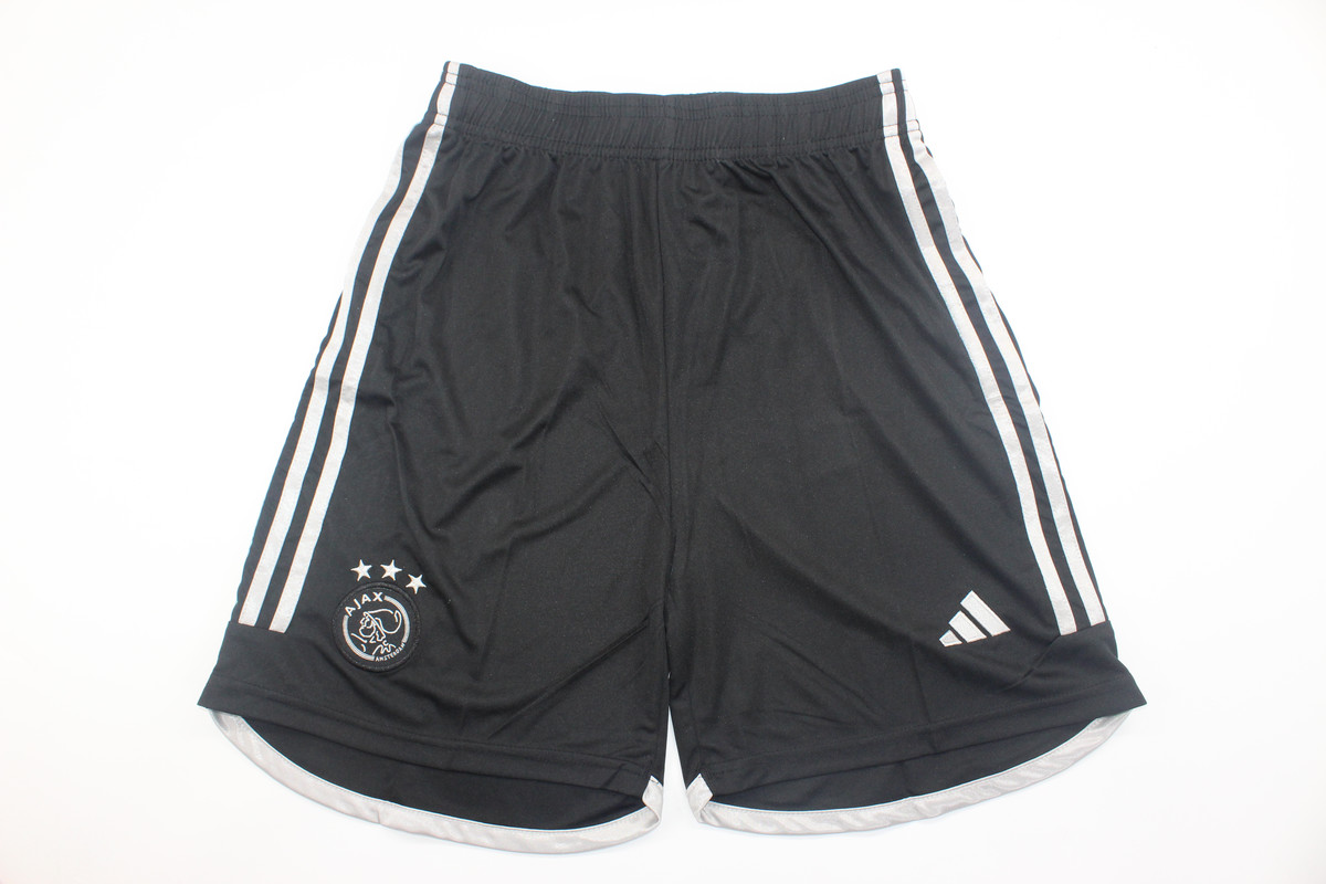 AAA Quality Ajax 23/24 Third Black Soccer Shorts